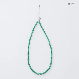 Pointed bead necklace