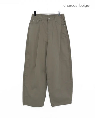 Balloon Fit Cotton Pants