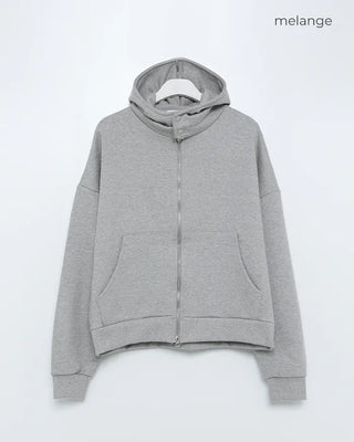 (Unisex) Crop Fit Hooded Parka