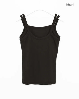 Layered sleeveless