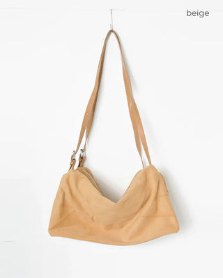 Big Square Suede Shoulder Bag