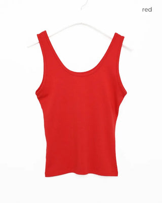 U-neck slim sleeveless dress