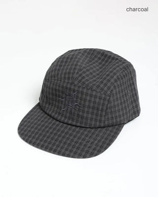 Sunstitch Check Seersucker Cap