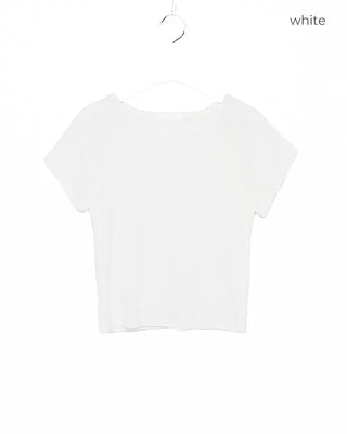Raglan Shoulder Short Sleeve T-Shirt