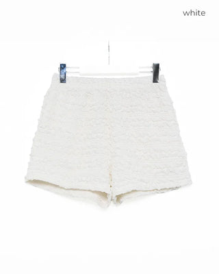 Shirred shorts