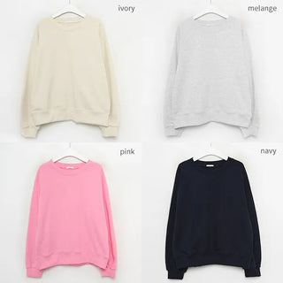 Stitched raglan sweatshirt