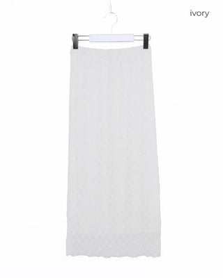 Layered long skirt