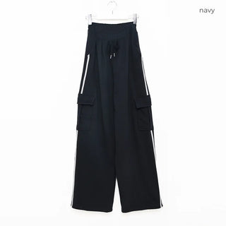 Track cargo cotton pants