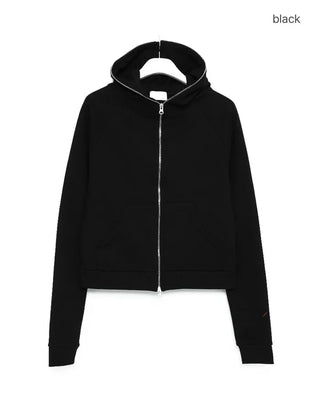 Basic zip-up hoodie