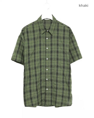 Tartan Check Half-Sleeve Shirt