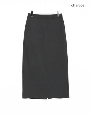 H-line maxi long skirt