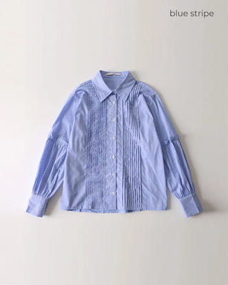 [15th Re-release] (ORIGINAL) Pintuck Shirring Shirt