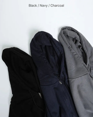 Oversized Basic Zip Hoodie