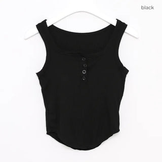 Camisole with ribbed cups