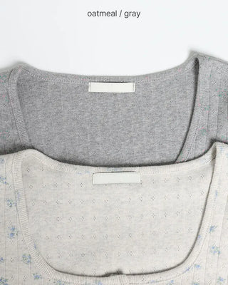 Flower Long T-shirt