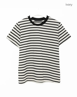 Basic striped T-shirt