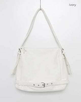 Belt-type square shoulder bag