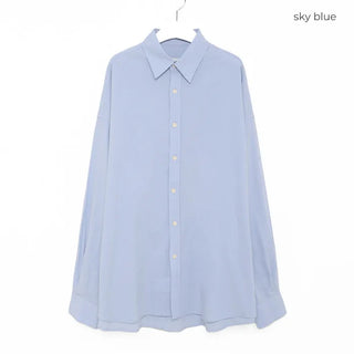 (Unisex) Oversized Cotton Shirt