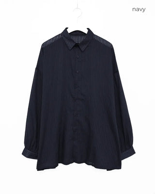 Striped Oversized Summer Shirt
