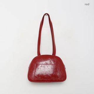 Half-round shoulder bag