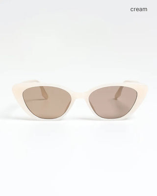 Cat Slim Frame Sunglasses