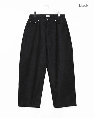Big wide denim pants