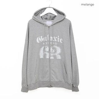 63 Logo Lettering 2-Way Zip Hoodie