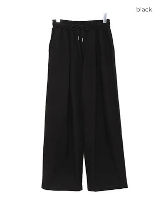 Pleated Round Pants