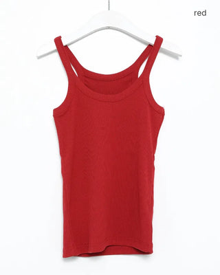 2-way U-neck ribbed camisole