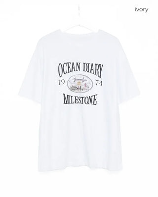 Ocean Overfit Short-Sleeve T-Shirt