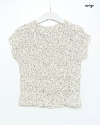 Seersucker Point Short-Sleeve T-Shirt
