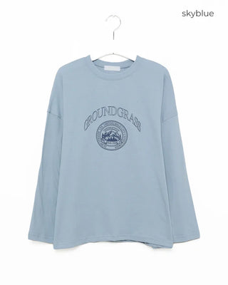 GRASS print sweatshirt