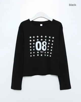 08 Point Slim Long-Sleeve T-Shirt