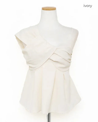 Twist Ribbon Camisole Blouse