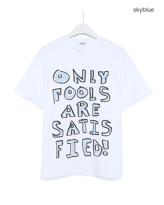 Crayon Lettering Short Sleeve T-Shirt
