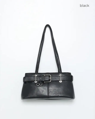 Belt Point Square Shoulder Bag