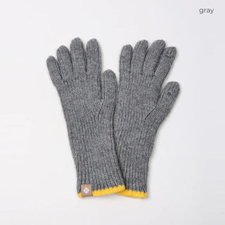 Line finger hole gloves