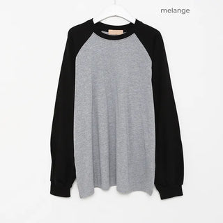 Solid Raglan Long Sleeve T-Shirt