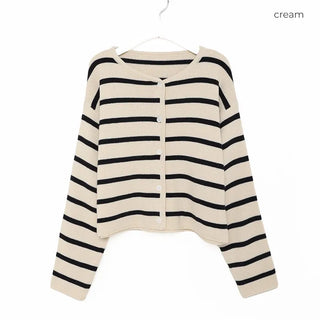 Striped cardigan