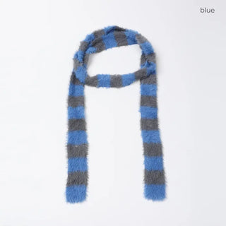Fluffy Border Scarf