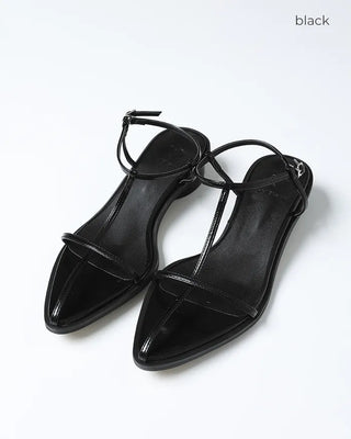 Strappy pointed-toe sandals