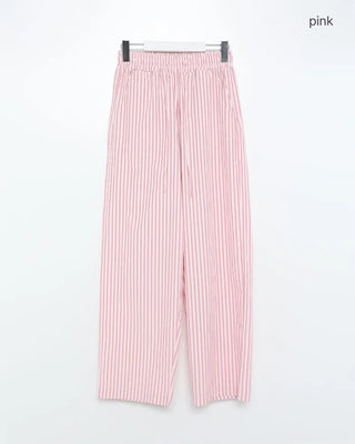 Double Stripe Summer Easy Pants