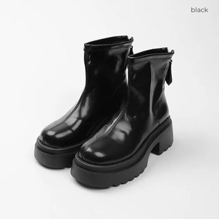 Slit-line platform boots