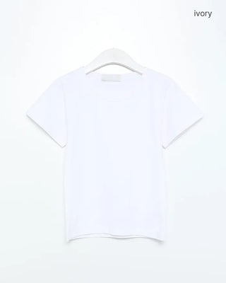 Basic crew neck T-shirt