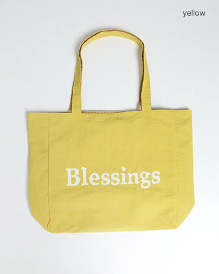 Blessings Lettering Big Tote Bag