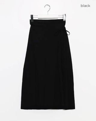 Ribbon wrap skirt