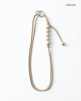 [3rd Re-release] (ORIGINAL) Wood Ball Shoulder Strap (natural)