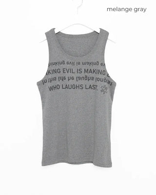 Bustline Lettering Tank Top