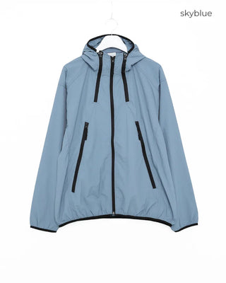 Hooded windbreaker