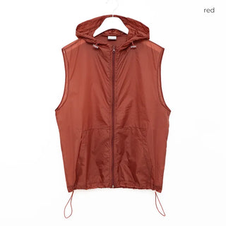 (Unisex) Square Hooded Light Anorak Vest